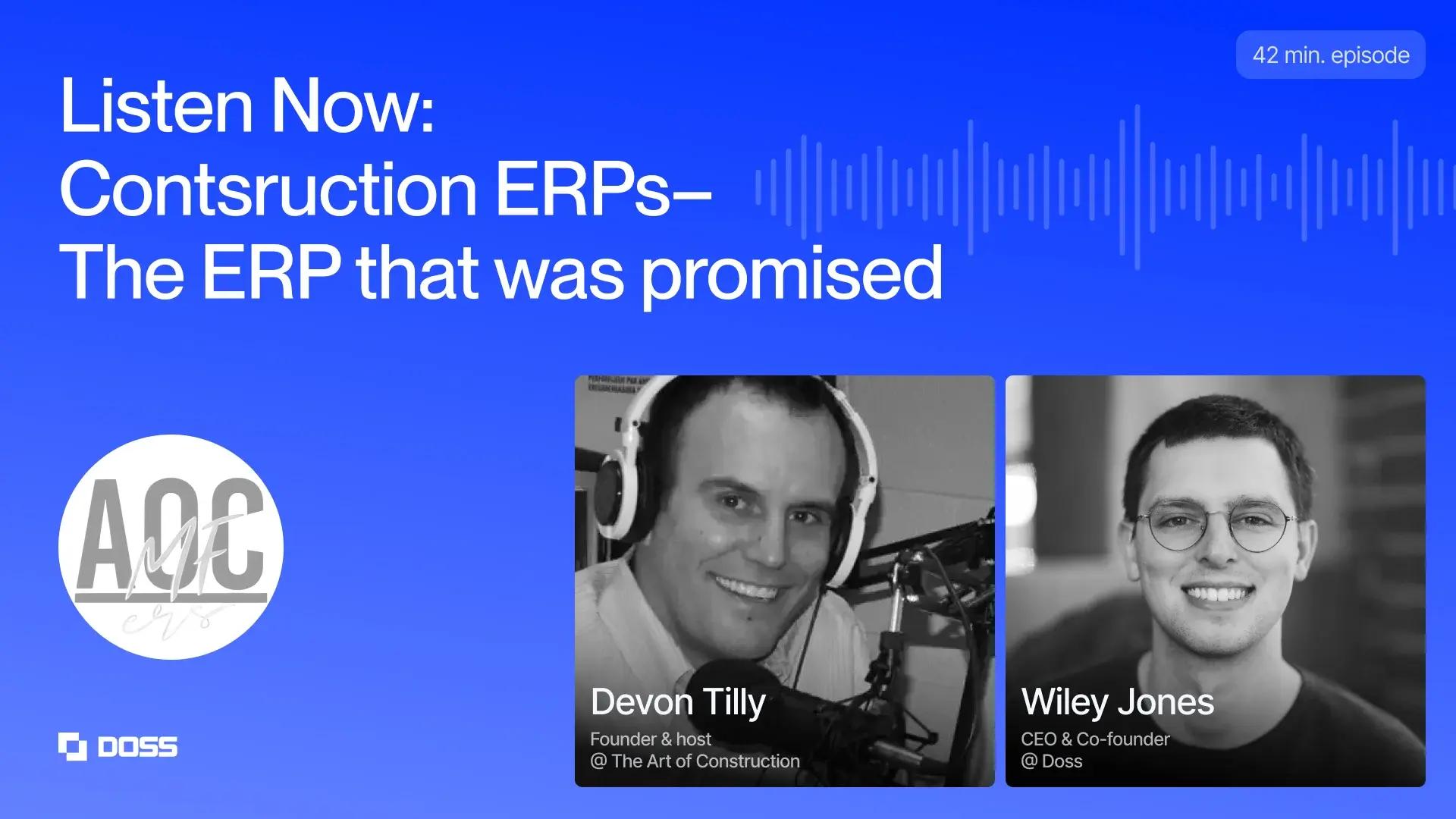 Construction and Manufacturing ERP