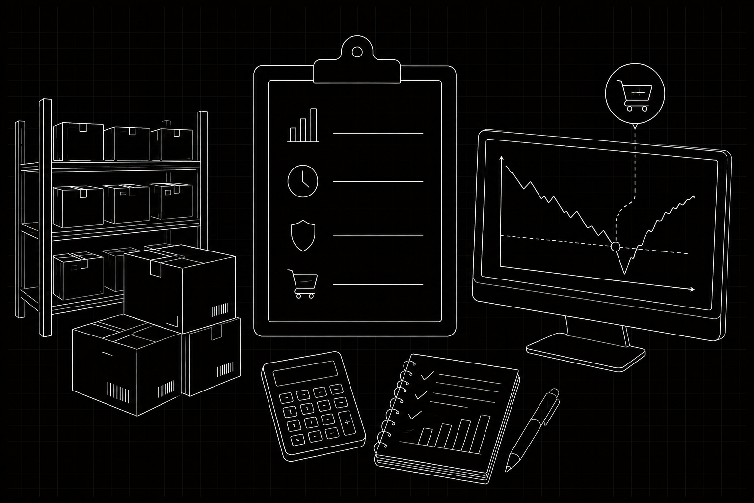 Reorder point formula for preventing stockouts